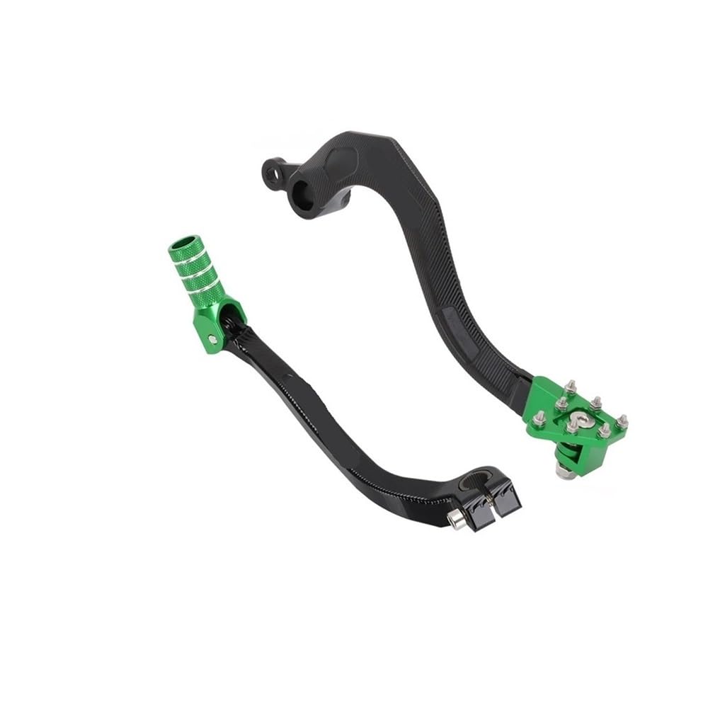 DHAEY Motorrad Schalthebel Motorrad Brems Shifter Schalthebel Pedal Für K&AWASAKI Für KX450F Für KX450 Für KX250F Für KX250 Für KLX450R Für KX 250(SetA) von DHAEY