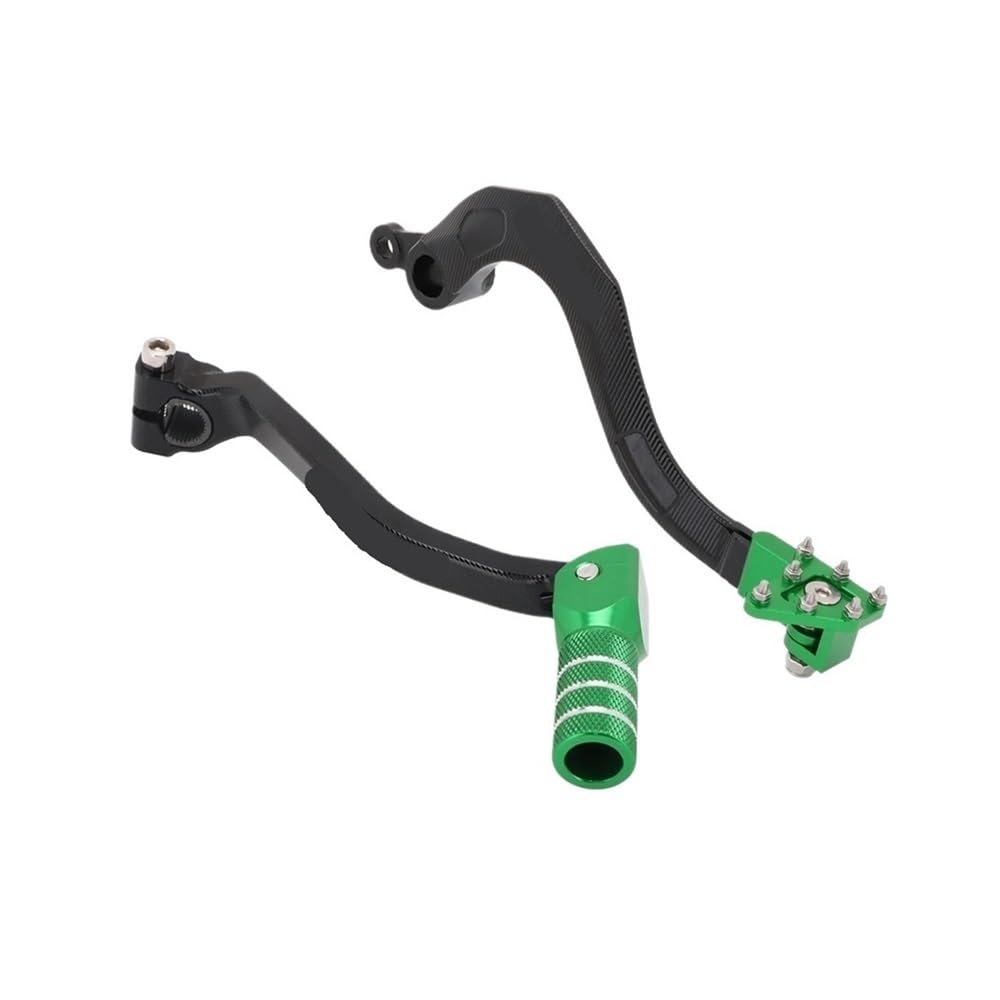 DHAEY Motorrad Schalthebel Motorrad Brems Shifter Schalthebel Pedal Für K&AWASAKI Für KX450F Für KX450 Für KX250F Für KX250 Für KLX450R Für KX 250(SetB) von DHAEY