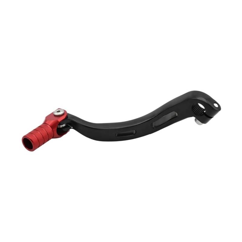 DHAEY Motorrad Schalthebel Motorrad Dirt Bike Universal Teile Folding Schaltknauf Shifter Hebel Für 250RR Für 300RR Für 350RR Für 400RR-500RR(7170 Red) von DHAEY