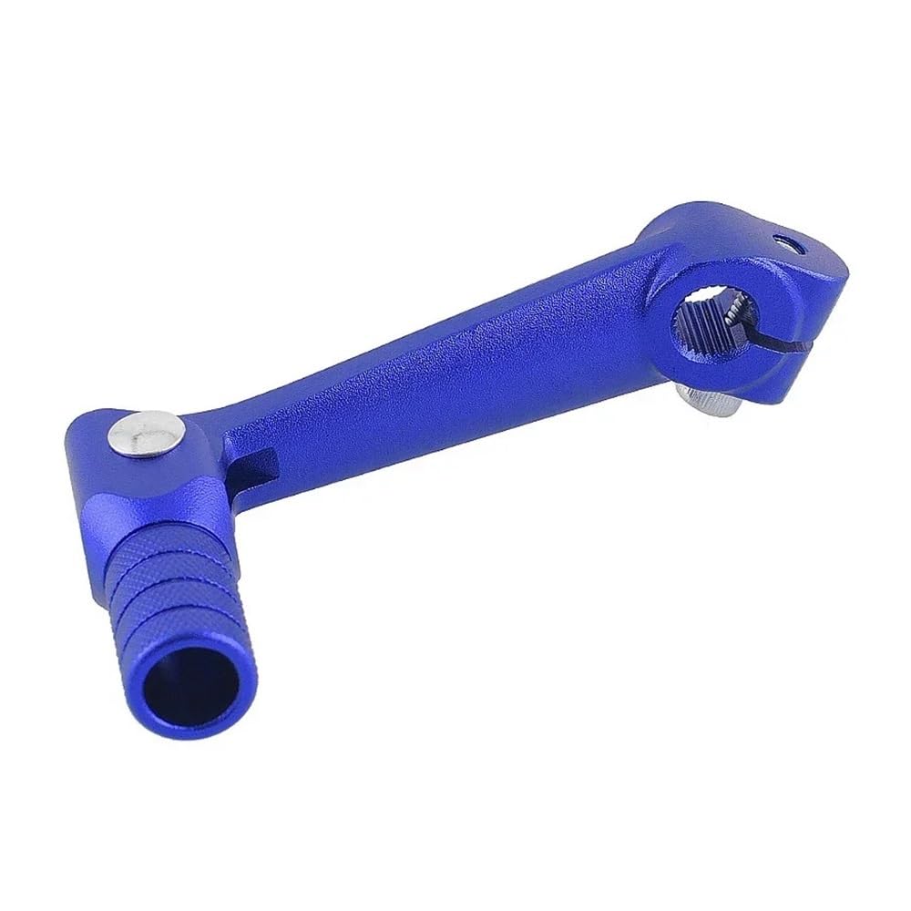 DHAEY Motorrad Schalthebel Motorrad Universal Schalthebel Für T2 Für T4 Für T4L Für CB 250cc Für CB250(Blue) von DHAEY