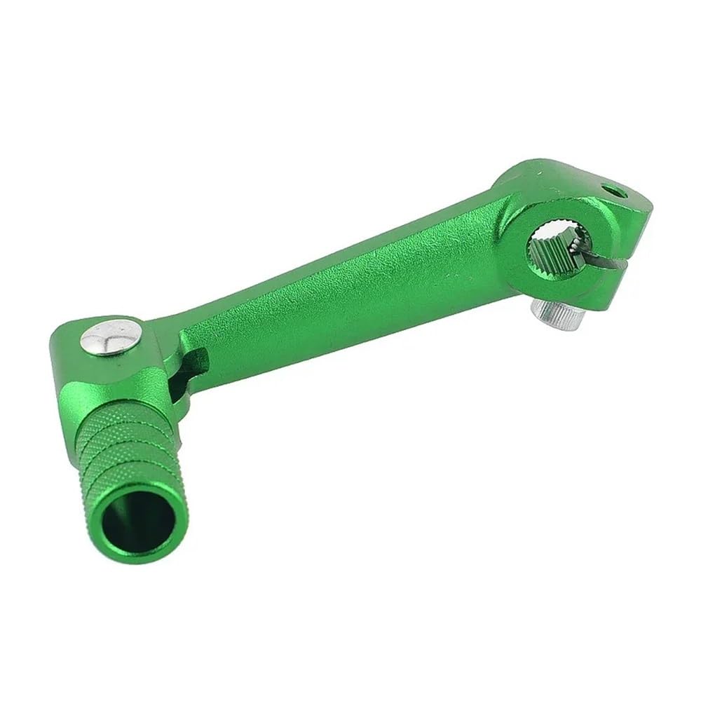 DHAEY Motorrad Schalthebel Motorrad Universal Schalthebel Für T2 Für T4 Für T4L Für CB 250cc Für CB250(Green) von DHAEY