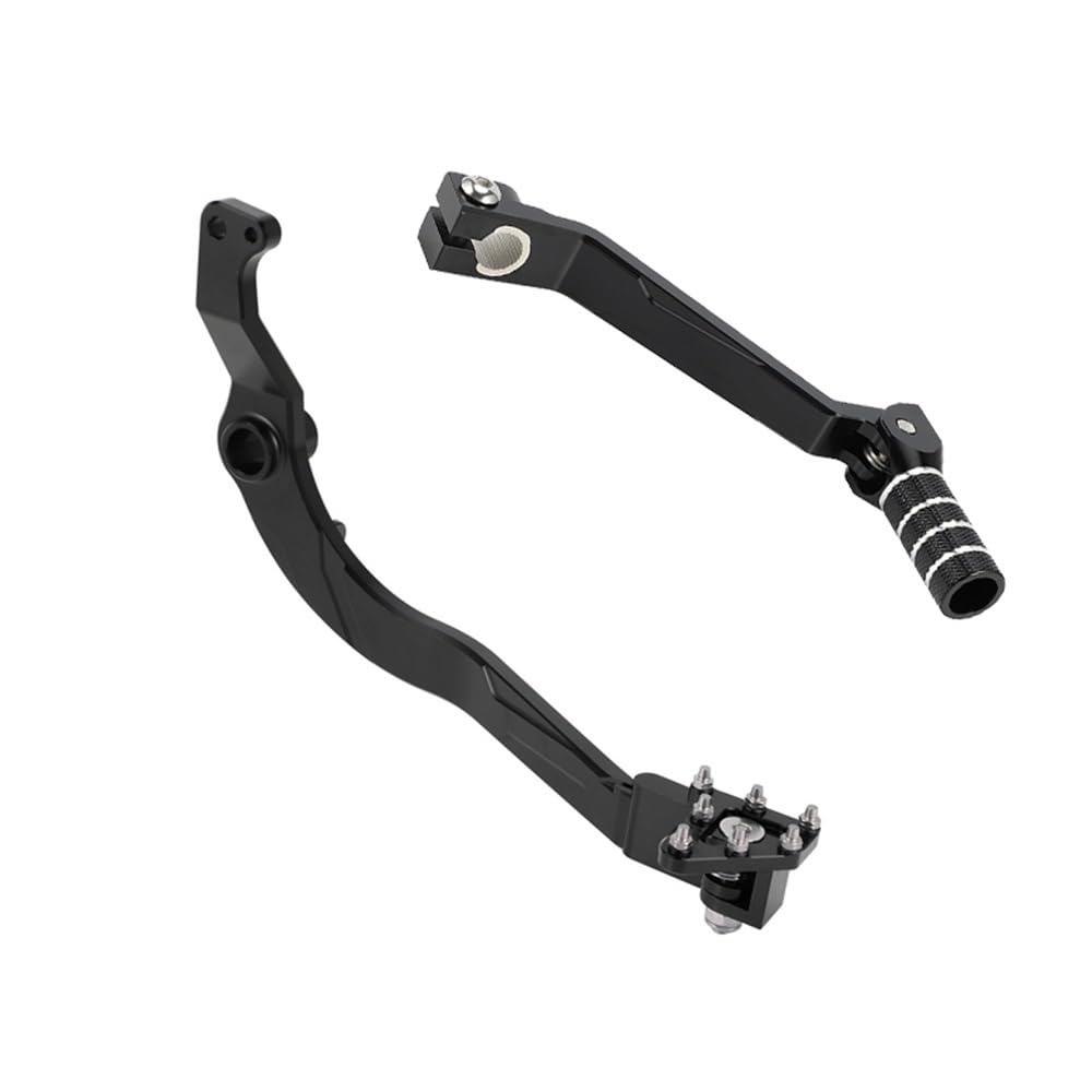 DHAEY Motorrad Schalthebel Motorrad Zubehör Schalthebel Shifter Hebel Für Y&amaha Für Tw200 2001-2025 Für Trailway 1987-2000(Black 1Set) von DHAEY