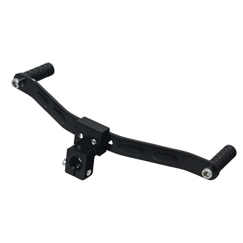 DHAEY Motorrad Schalthebel Universal Motorrad Dual Möglichkeiten Getriebe Schalthebel Pedal Shifter Motorrad Roller Refit Zubehör(Black) von DHAEY