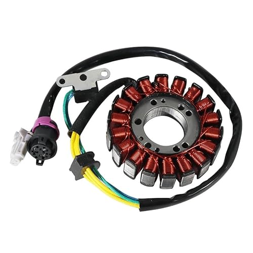 DHAEY Motorrad Statorspule Motorrad Generator Stator Spule Comp Für Linhai ATV 300 D Für T3b ATV 400 2D ATV 400 2B Für STELS ATV 300B Für BUYANG OEM:27450 Teile von DHAEY