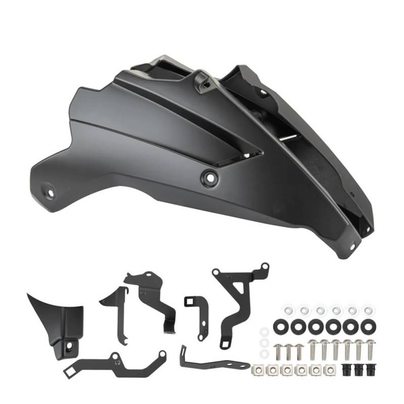 Motorrad Spoiler Für K&awasaki Für Z900 Für Z 900 2017-2024 Protector Unteren Motor Chassis Schutz Skid Platte Spoiler Abdeckung Motorrad(2017-2019 Black) von DHAEY