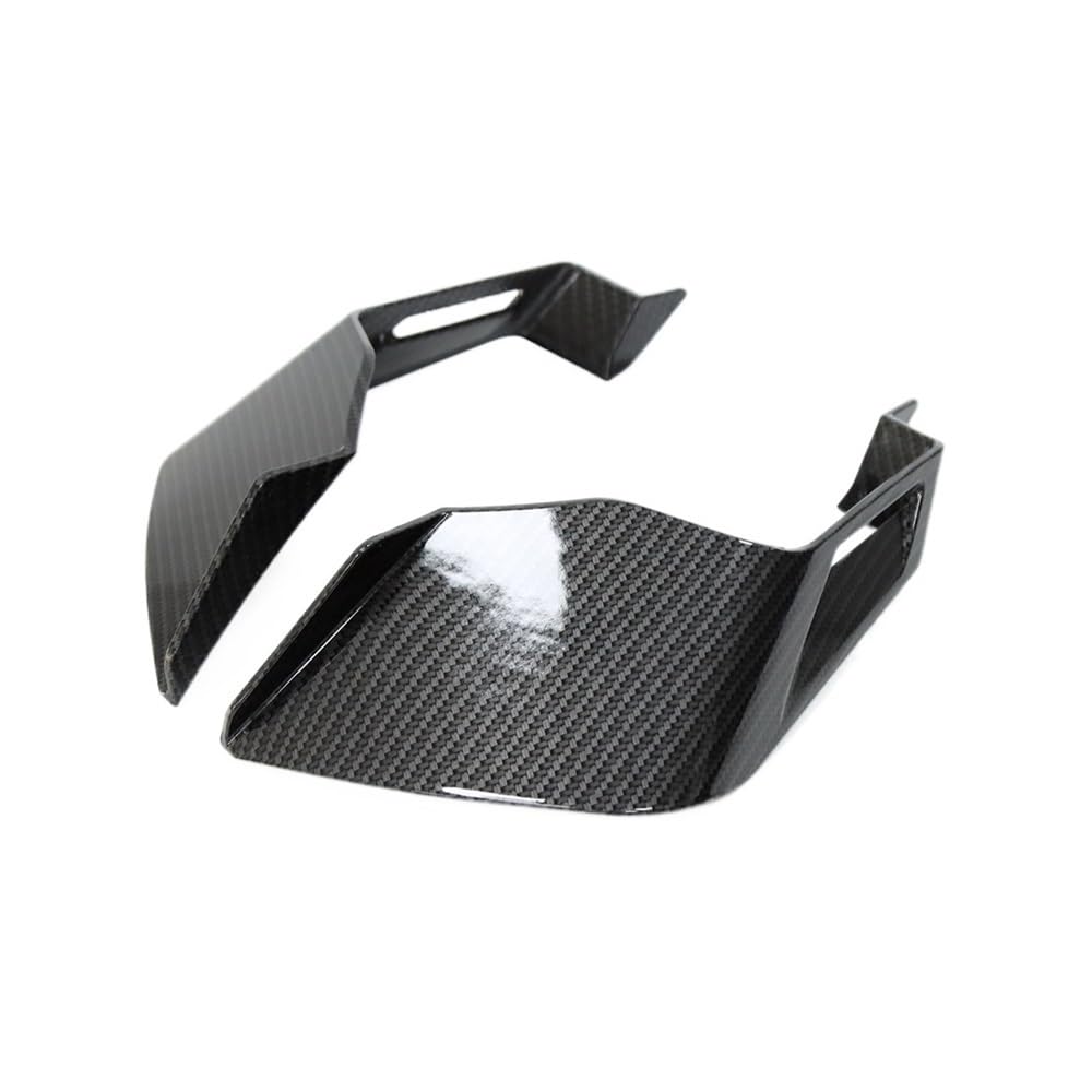 Motorrad Spoiler Für Y&amaha Für S&uzuki Universal Motorrad Winglet Aerodynamische Spoiler Flügel Dekoration Aufkleber von DHAEY