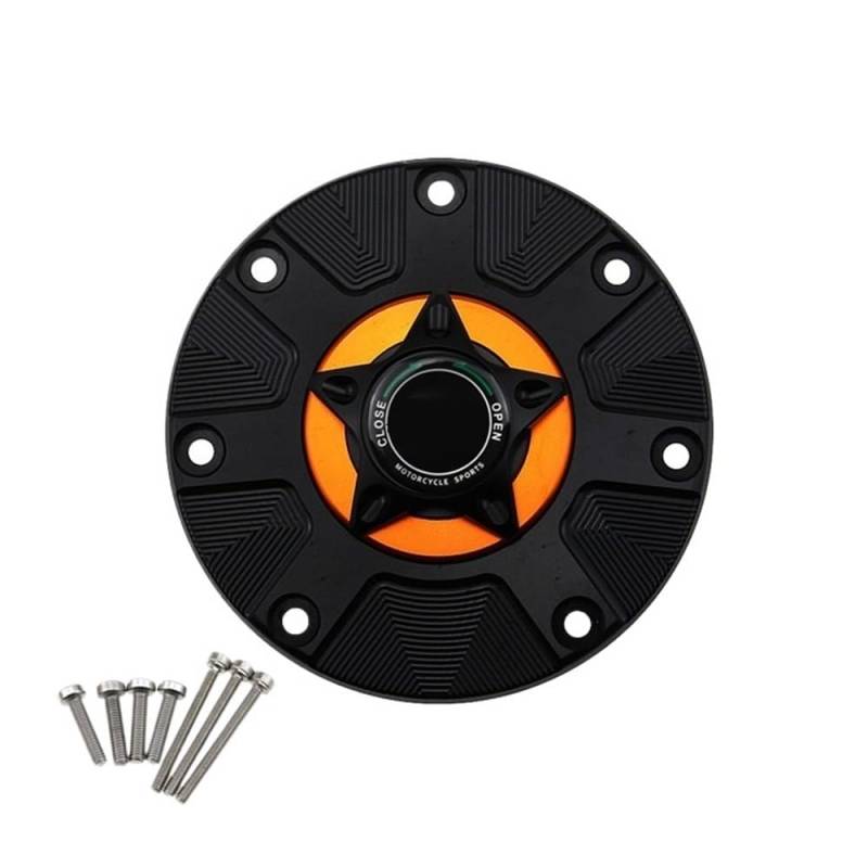 Tankdeckel Für CBR1000RR Für CBR1000 RR Für CBR 1000 RR 2008-2016 Motorrad Tank Abdeckung Tankdeckel Abdeckungen Zubehör(Orange) von DHAEY