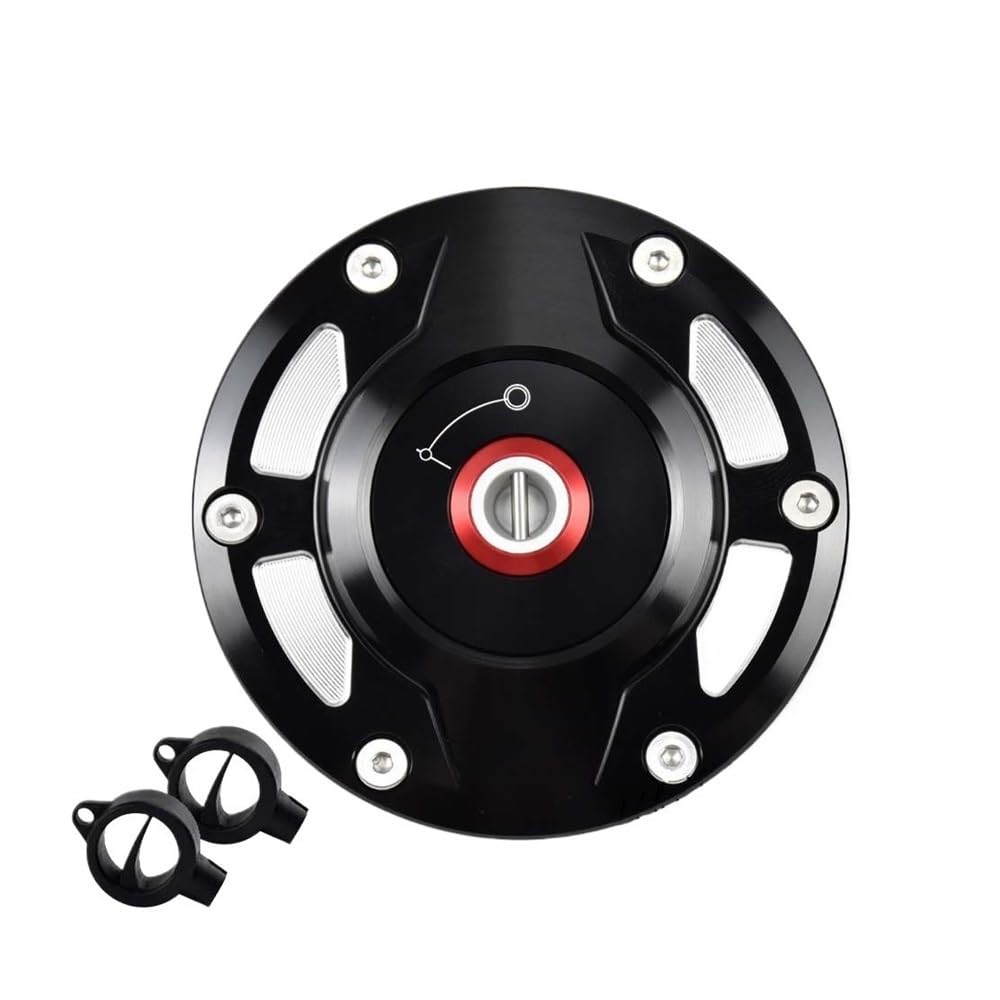 Tankdeckel Für D&ucati Für MULTISTRADA 1200/S 1260/S Motorrad Gas Abdeckung Teile Tankdeckel Schutz Zubehör(Color-S) von DHAEY