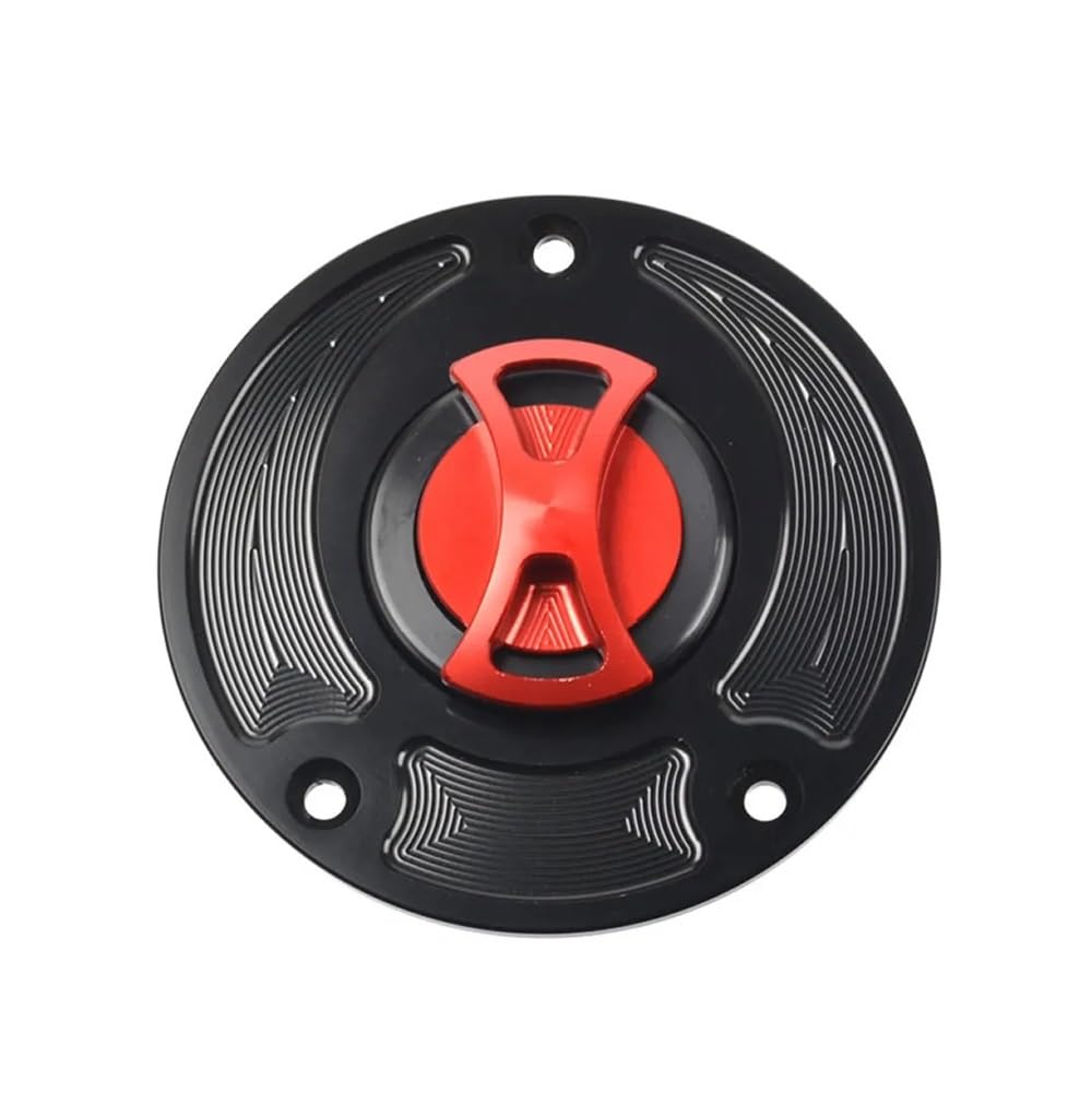 Tankdeckel Für GSXR 600 Für GSXR 750 2004-2013 Motorrad Tankdeckel Abdeckung(Red) von DHAEY