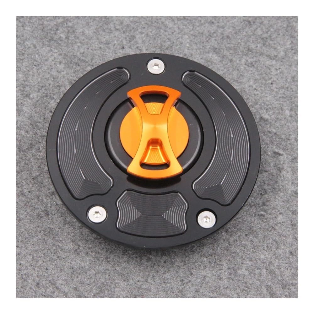 Tankdeckel Für K&awasaki Für Vu&lcan Für S 650 2015-2019 Motorrad Gas Tank Cap Abdeckung(Orange) von DHAEY