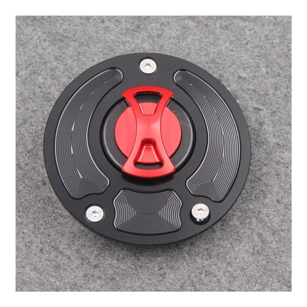 Tankdeckel Für K&awasaki Für Vu&lcan Für S 650 2015-2019 Motorrad Gas Tank Cap Abdeckung(Red) von DHAEY