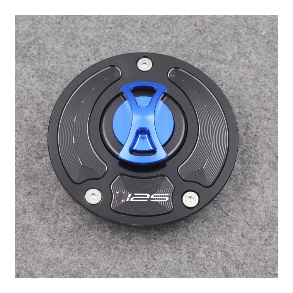 Tankdeckel Für K&awasaki Für Z 125 Für Z125 Pro 2017-2020 2018 2019 Motorrad Kraftstoff Gas Tank Cap Abdeckung(Blue) von DHAEY