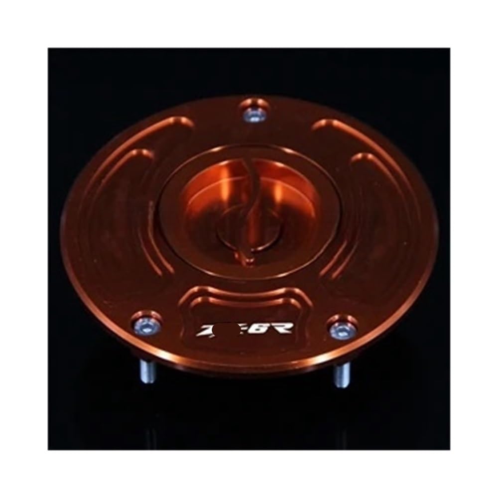 Tankdeckel Für K&awasaki Für ZX-6R Für ZX6R Für ZX6 R 2003-2006 Motorrad-Tankdeckel-Abdeckung Zubehör(Orange) von DHAEY