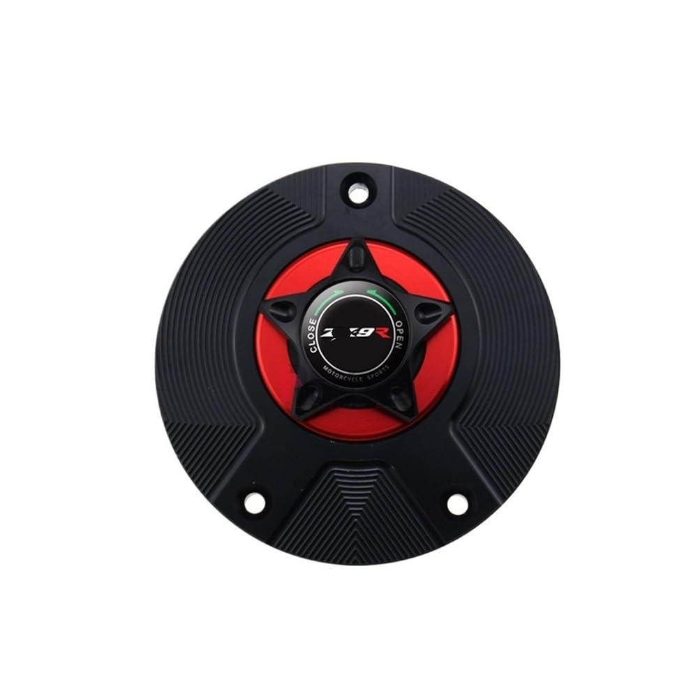 Tankdeckel Für K&awasaki Für ZX-9R Für NINJA Für ZX9R Für ZX 9R 2001-2003 Motorrad Tankdeckel Abdeckung Zubehör(Red) von DHAEY