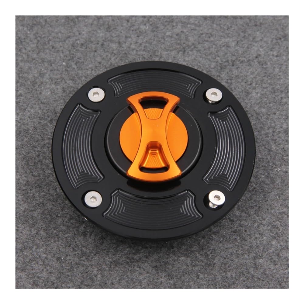 Tankdeckel Für S&uzuki Für GSF250 Für GSF400 Für GSF600 Für GSX1100 Für RG125 Für DR800 Motorrad Tankdeckel Abdeckung(Orange) von DHAEY