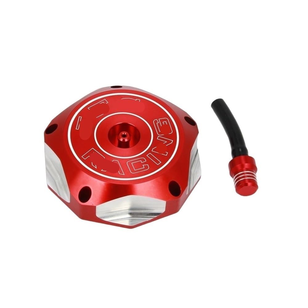 Tankdeckel Für XR 70 80 100 200 250 Für CRF250 Für XR400 Für CRF450 Für XR600 Für TRX Motorrad Tankdeckel Abdeckung(Red) von DHAEY