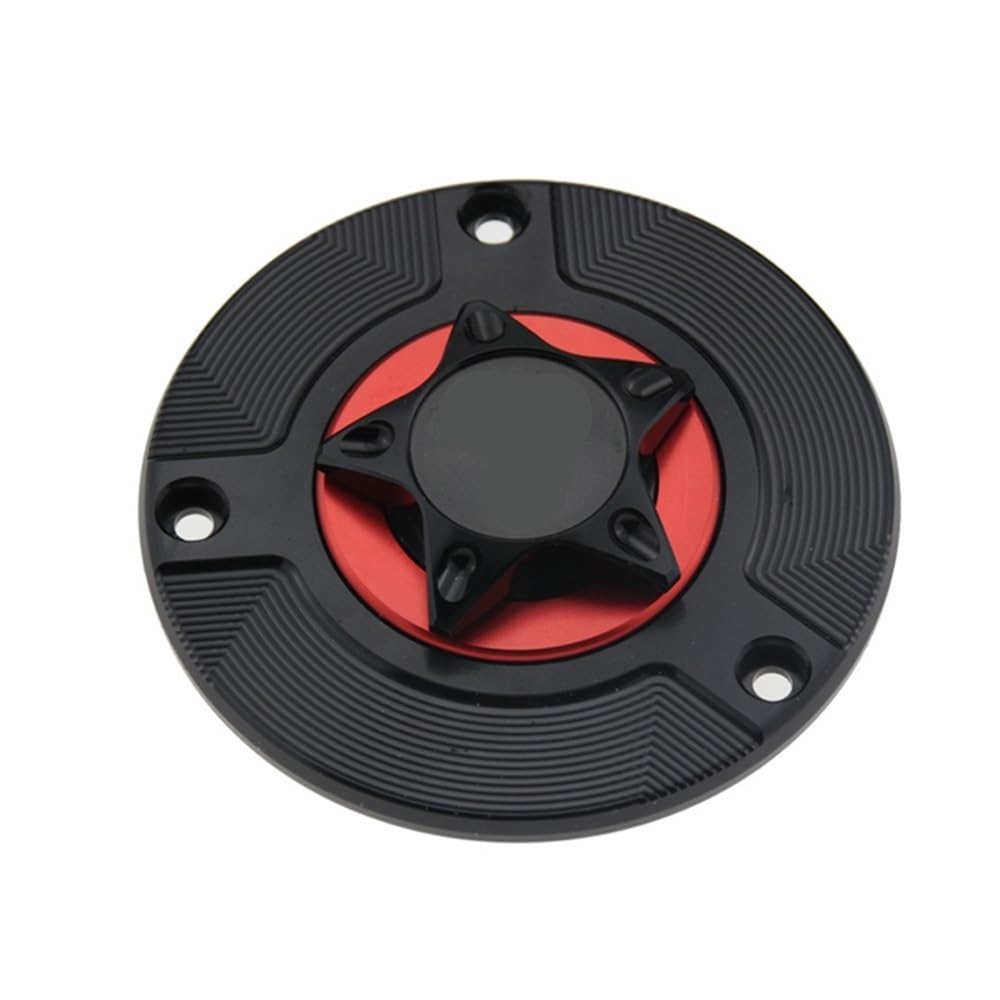 Tankdeckel Für Y&amaha Für MT09 Für MT01 Für MT15 Für MT25 Für MT03 Für MT07 Für MT10 Motorrad Tankdeckel Abdeckung Zubehör(Red) von DHAEY