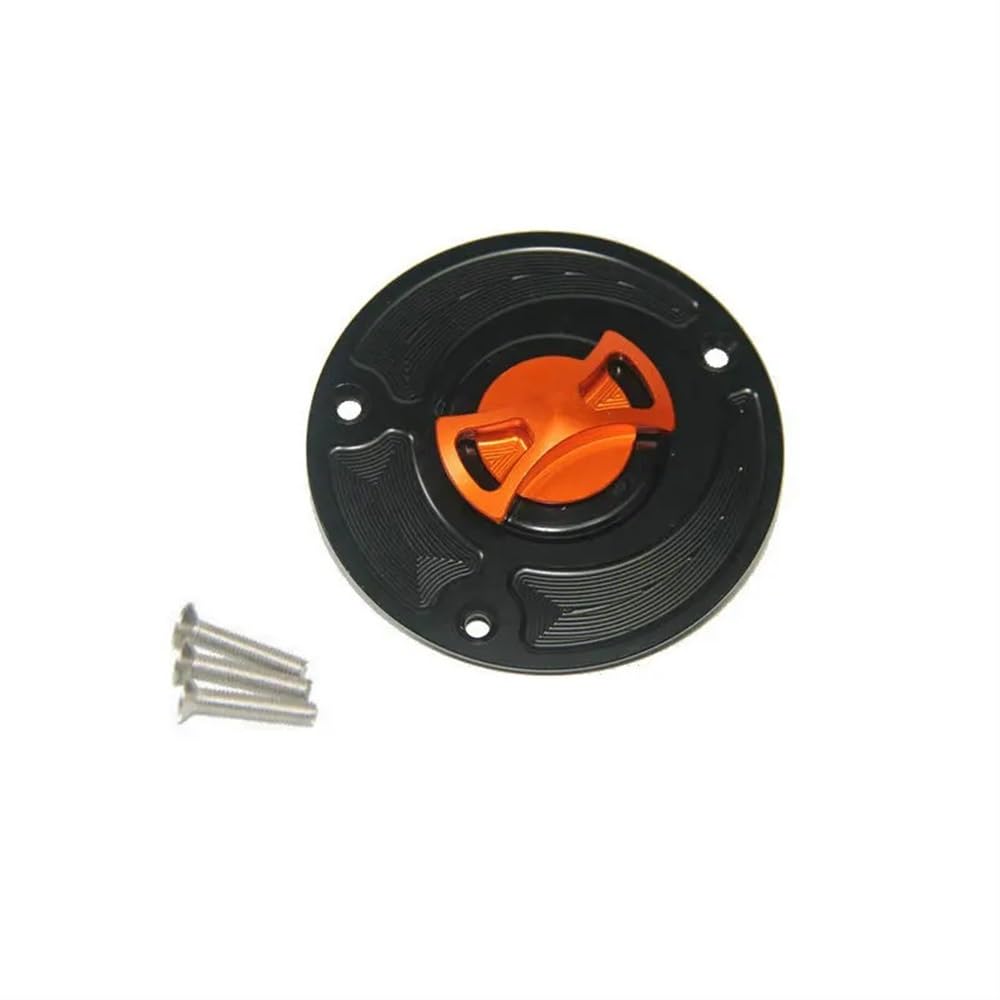 Tankdeckel Motorrad-Kraftstoff-Gas-Tankdeckel-Abdeckung Für S&uzuki Für GSXR 1300 Für Hayabusa 2008–2013(Orange) von DHAEY