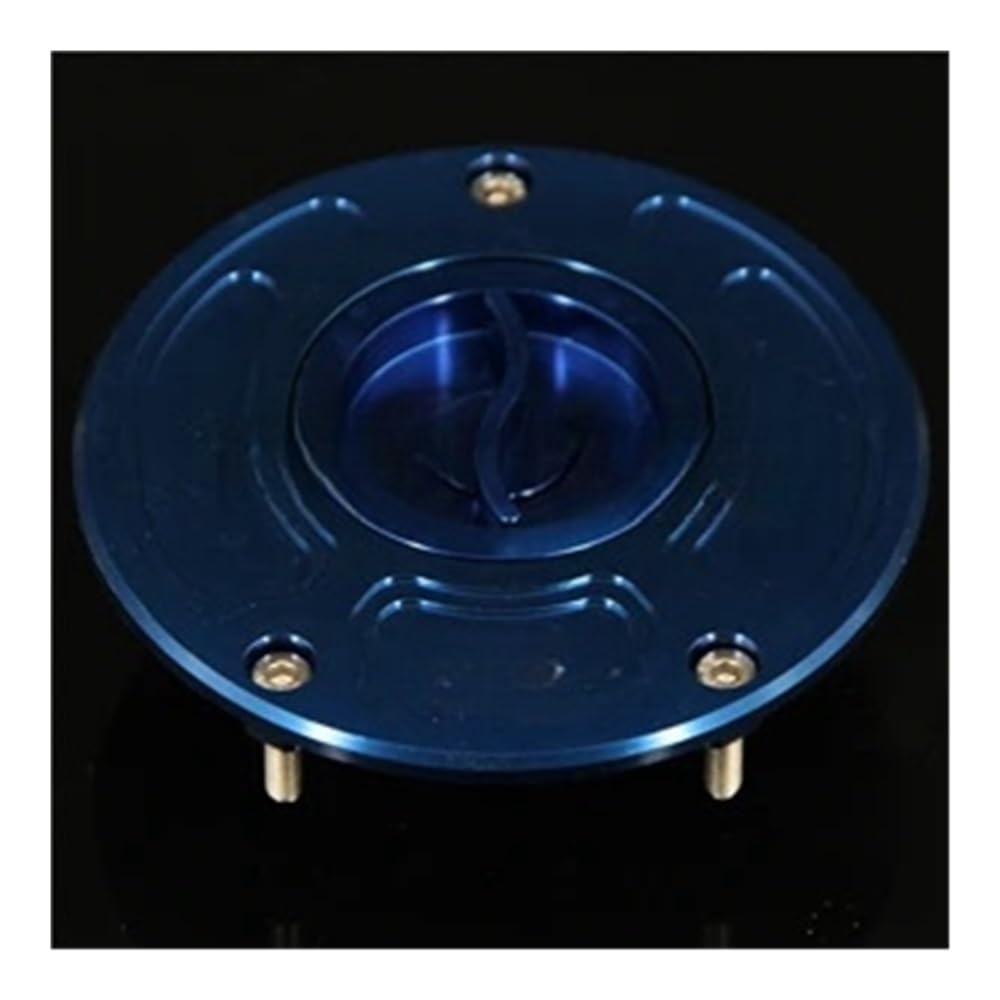 Tankdeckel Motorrad Tankdeckel Abdeckung Zubehör Für K&awasaki Für ZX-10R Für ZX10R Für ZX10 R 2004-2005(Blue) von DHAEY