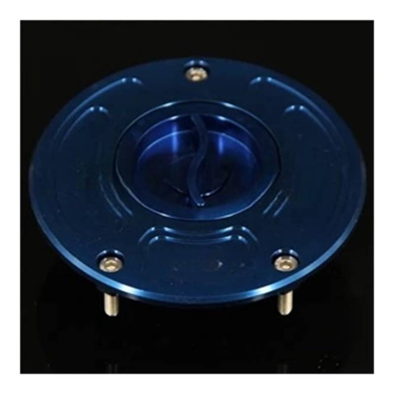 Tankdeckel Motorrad Tankdeckel Abdeckung Zubehör Für K&awasaki Für ZX-10R Für ZX10R Für ZX10 R 2004-2005(Blue) von DHAEY