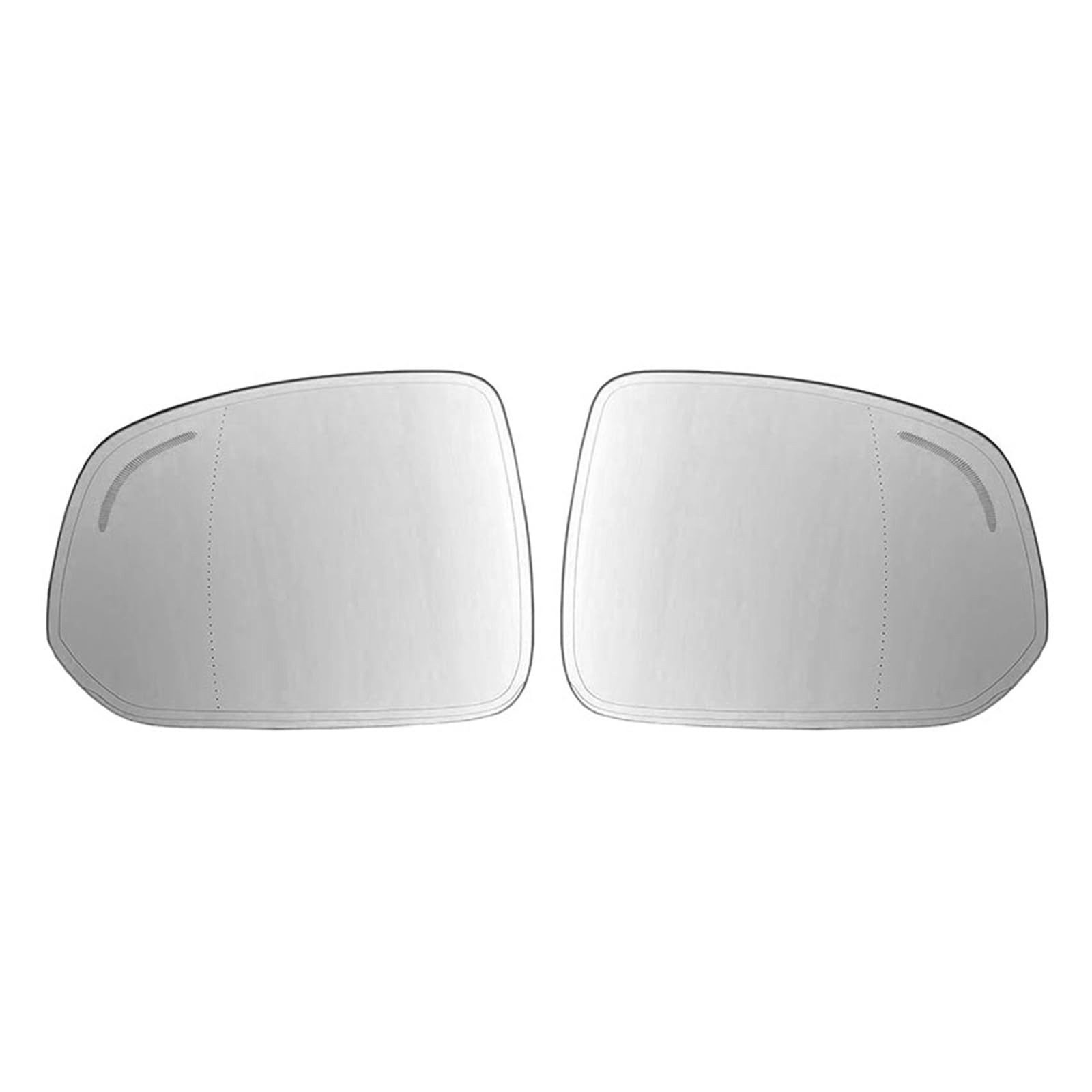 Außenspiegelglas Auto Beheizte Klare Rückansicht Seitenspiegel Glaslinse Blind Spot Für VOLVO Für XC90 2015 2016 2017 2018 2019 2020 2021 2022 Beheizter Außenspiegel(1 Pair) von DHDYJSA