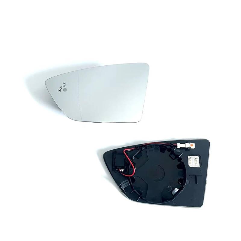 Außenspiegelglas Auto Weitwinkel Beheizte Spiegel Glas Mit Blind Spot Warnung Licht Für SEAT Für IBIZA V 2017 2018 2019 2020 2021 2022 2023 Beheizter Außenspiegel(Left and right) von DHDYJSA