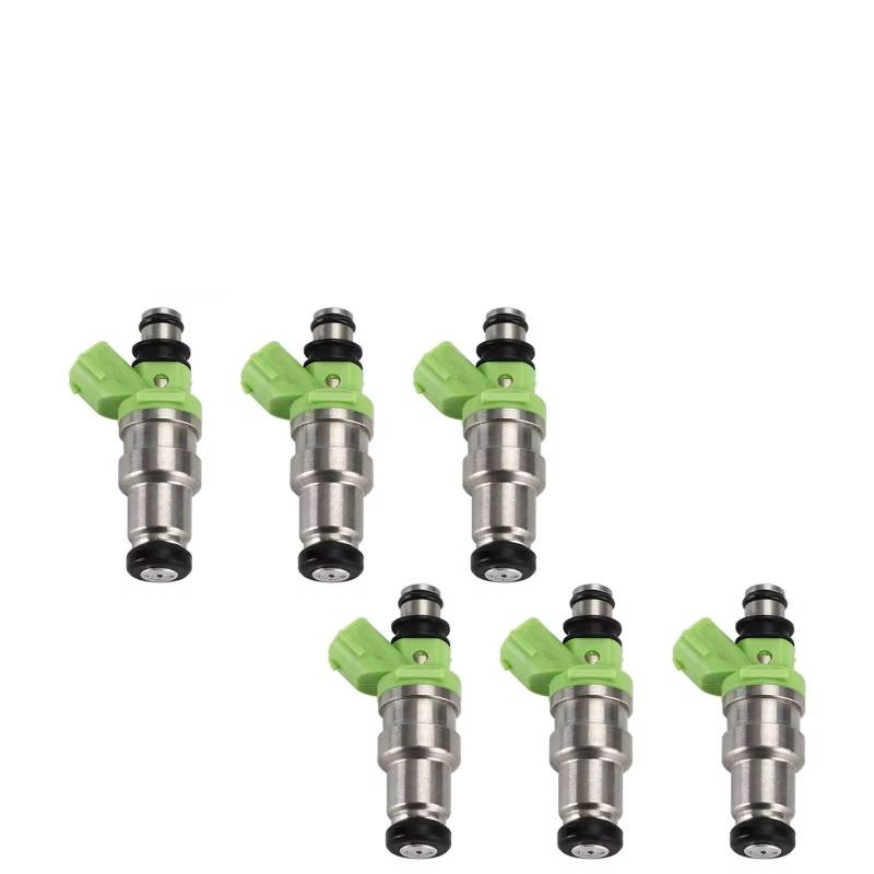 Auto Kraftstoffeinspritzdüsen 6PCS Kraftstoff Injektoren 23250-70080 Für Toyota Für Cressida Für Supra 3.0 L 1989-1992 312CC Auto Auto Teile von DHDYJSA