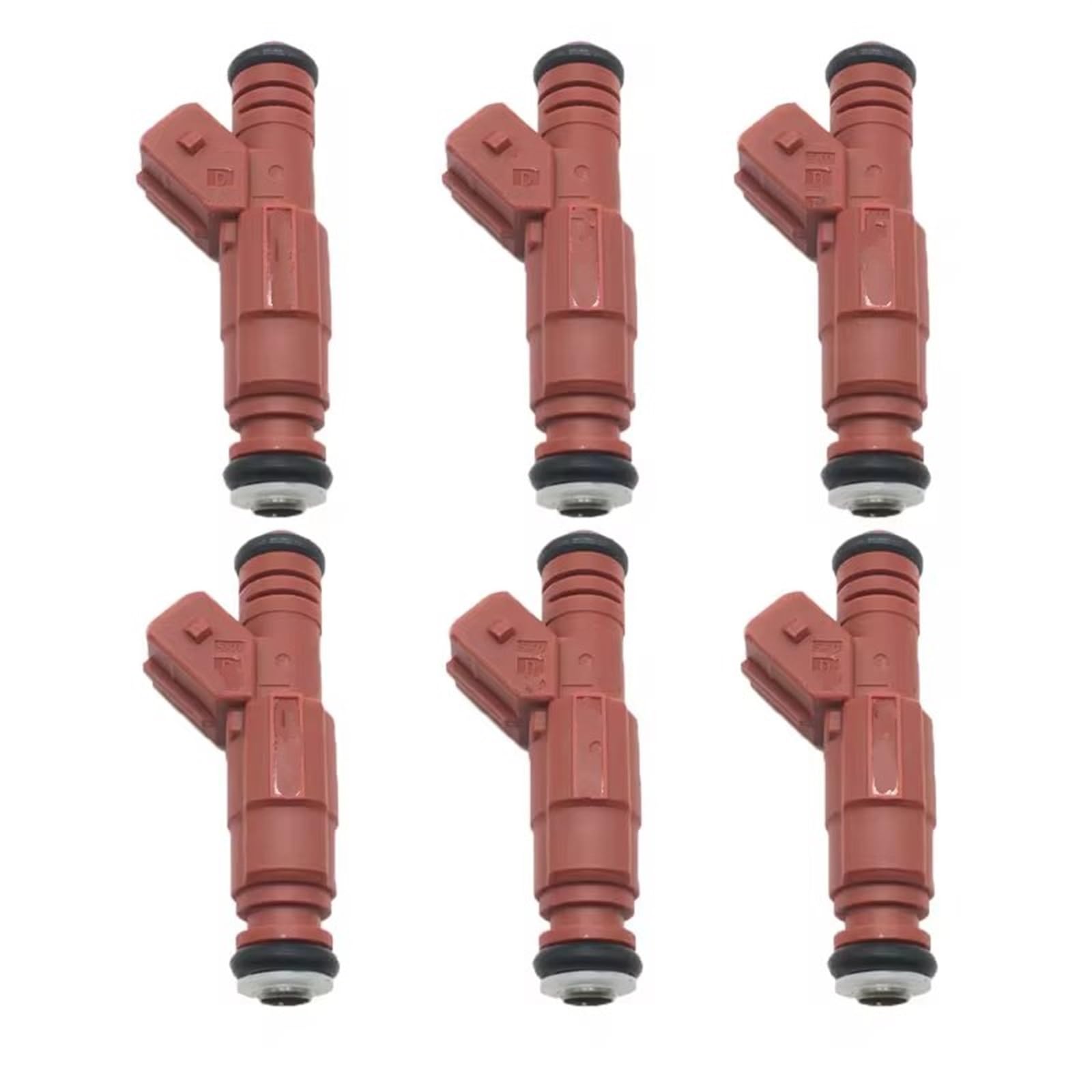 Auto Kraftstoffeinspritzdüsen 6Pcs Auto Kraftstoff Injektoren Kit Ersatz 0280156013 Für Chevrolet Auto Zubehör von DHDYJSA