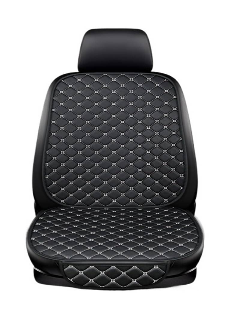 Auto Sitzbezüge Autositzbezug Kissen Zubehör Innensitzschutz Für Nissan Für Qashqai Für J11 Für Pajero Autositzschoner(Black White 5 Seat) von DHDYJSA