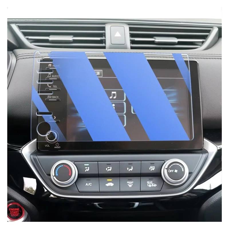 Cockpit-Displayschutz Für CRIDER 2019 2020 2021 2022 Auto GPS Navigation Film LCD Bildschirm Gehärtetem Glas Schutz Film Anti-Scratch-Film Navigation Schutzfolie(Blue 8Inch) von DHDYJSA