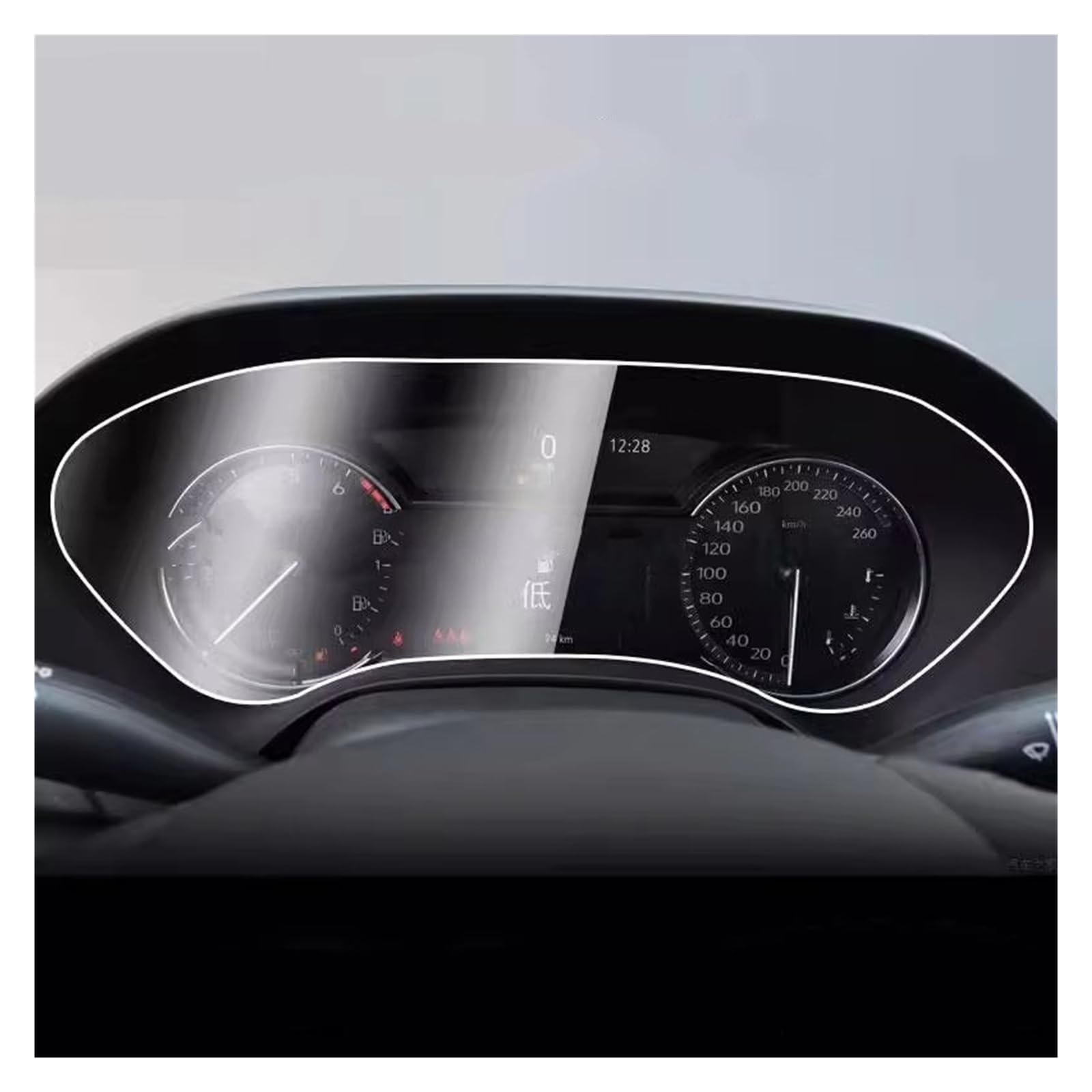 Cockpit-Displayschutz Für Cadillac Für CT4 Für XT4 2018 2019 2020 2021 2022 2023 Auto Innen Instrument Panel Membran LCD Bildschirm Anti-Scratch-Film Navigation Schutzfolie von DHDYJSA