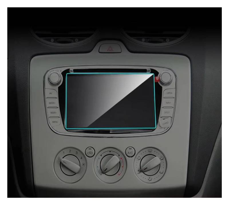 Cockpit-Displayschutz Für Ford Für Focus 3 Für MK3 2013 2014 TPU Auto Screen Protector GPS Navigation Anti-Glare Bildschirm Navigation Schutzfolie von DHDYJSA