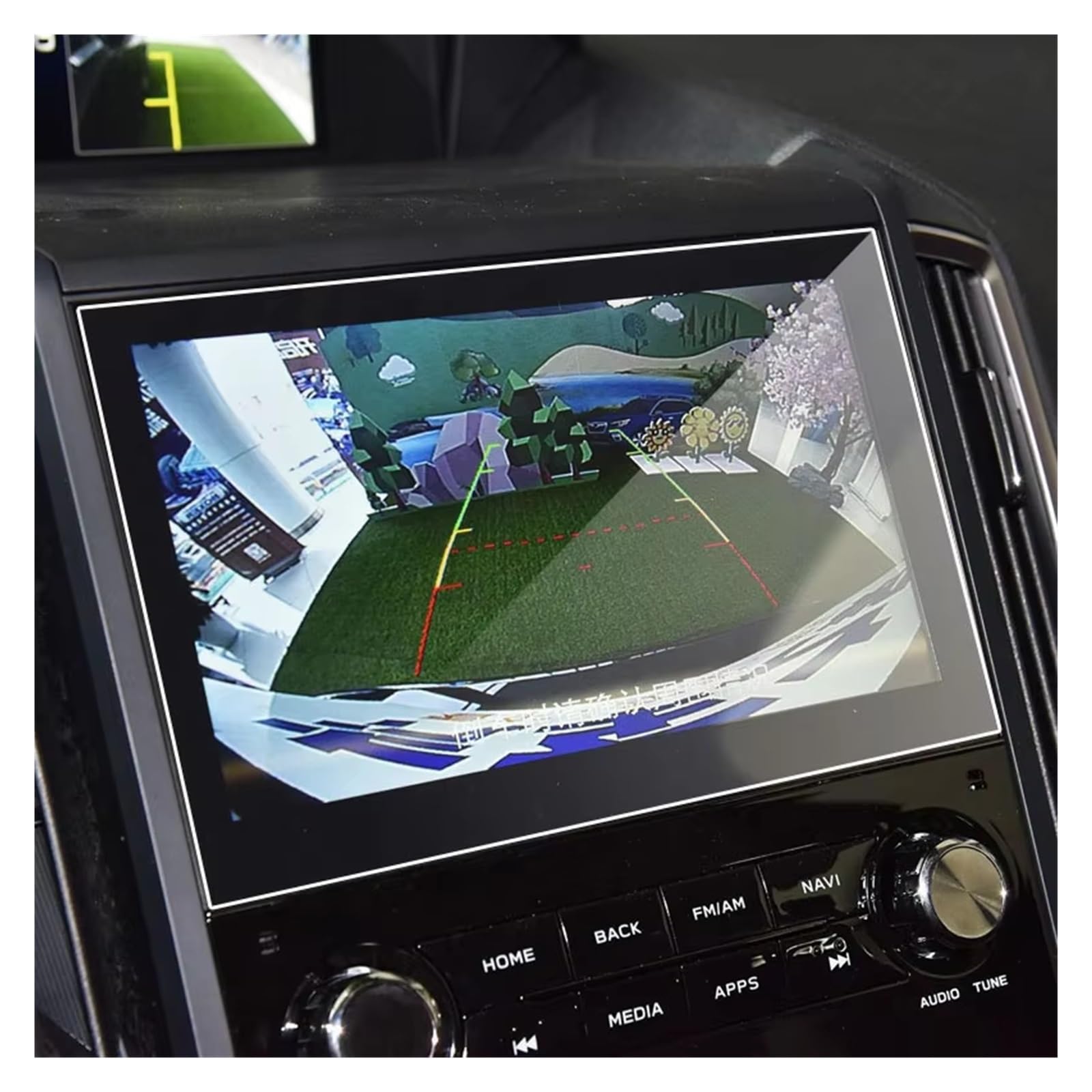 Cockpit-Displayschutz Gehärtetes Glas-Navigationsbildschirm-Schutzfilm Für Subaru Für Forester 2019 DVD GPS Multimedia LCD-Schutz Navigation Schutzfolie von DHDYJSA