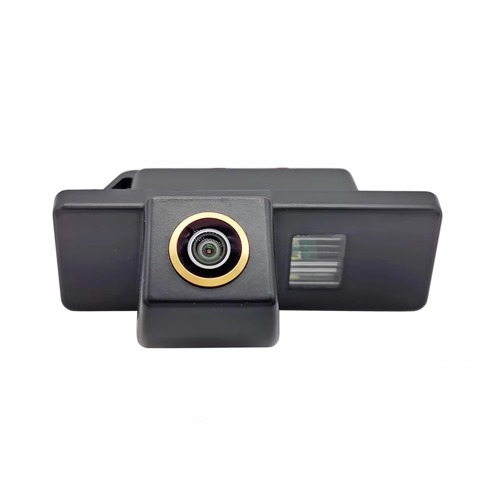 Heckklappenkamera Auto Umkehr Rückansicht Kamera Fisheye 180 ° Für Nissan Für Qashqai Für Dualis Für J10 Für J11 Auto Rückfahrkamera(Gold AHD1080P) von DHDYJSA