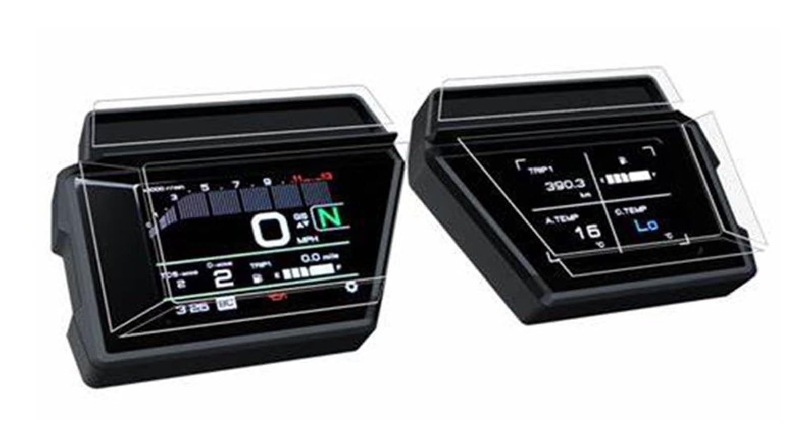 Instrumentenfilm Für Tracer 9 Für Tracer9 GT Für Tracer 900 GT 2021 2022 Motorrad Zubehör Scratch Cluster Screen Dashboard Schutz Film Tachoschutzfolie(2 Sets) von DHDYJSA