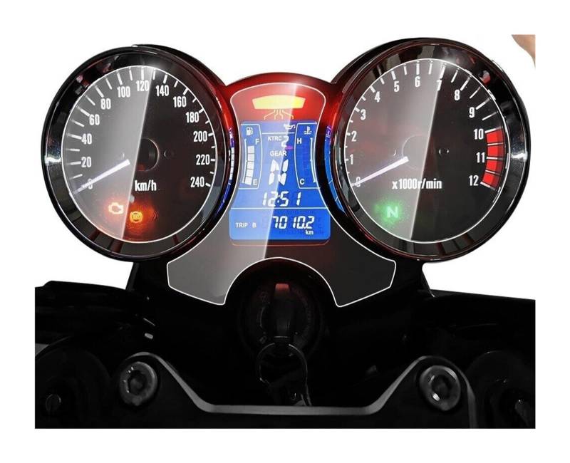 Instrumentenfilm Motorrad Cluster Dashboard Screen Protector Instrument Film Für Kawasaki Für Z900RS Für Z 900 RS 2019 2018 Tachoschutzfolie(1 PCS) von DHDYJSA