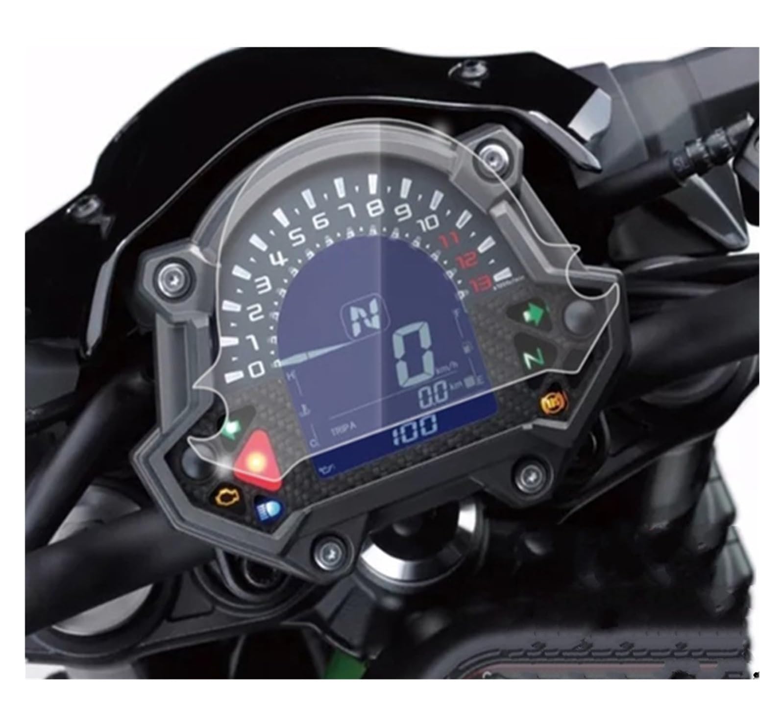 Instrumentenfilm Motorradzubehör Cluster Kratzschutzfolie Displayschutzfolie Für Kawasaki Für Z400 2019 2020 Für Z900 Für Z650 2017 2018 2019 Tachoschutzfolie(2 PCS) von DHDYJSA