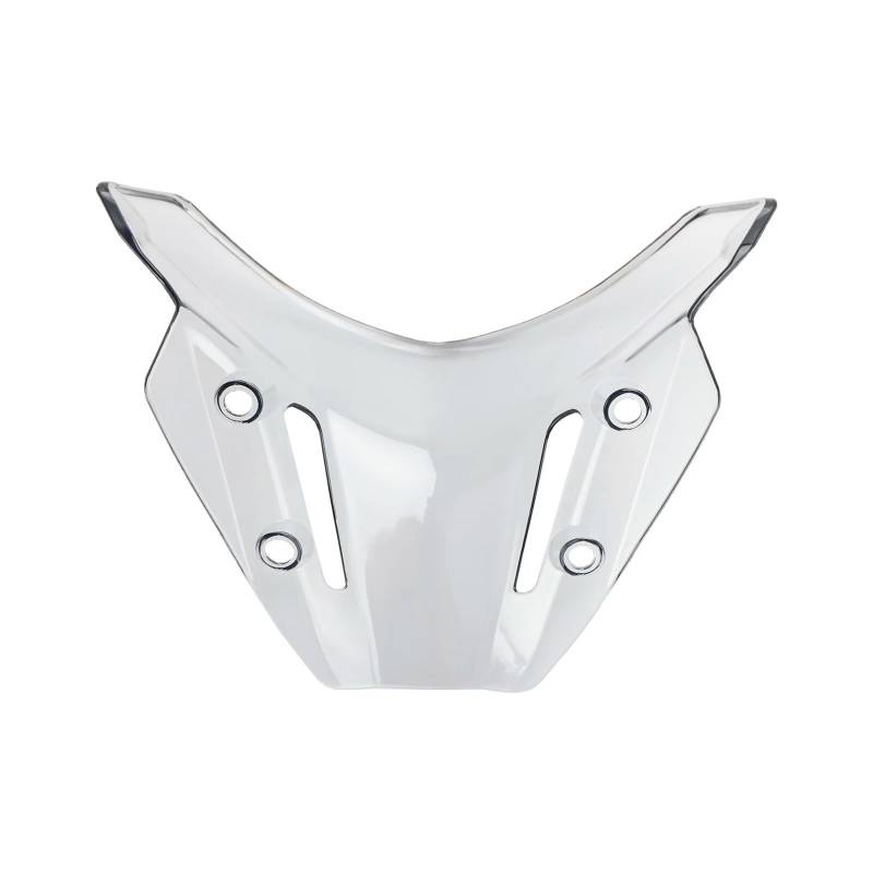 Motorrad Windabweiser ABS Motorrad Windschutzscheibe Windschutz Fit Für MT09 2021 2022 2023 Windschild Motorrad(Gray) von DHDYJSA