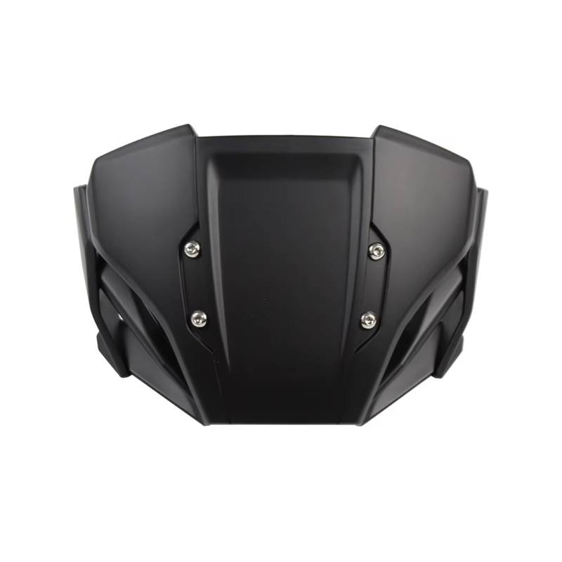 Motorrad Windabweiser Für CB650R 2019 2020 2021 Motorrad Windschutzscheibe Windschutz Frontscheibe Windabweiser Zubehör Windschild Motorrad(Matte Black) von DHDYJSA