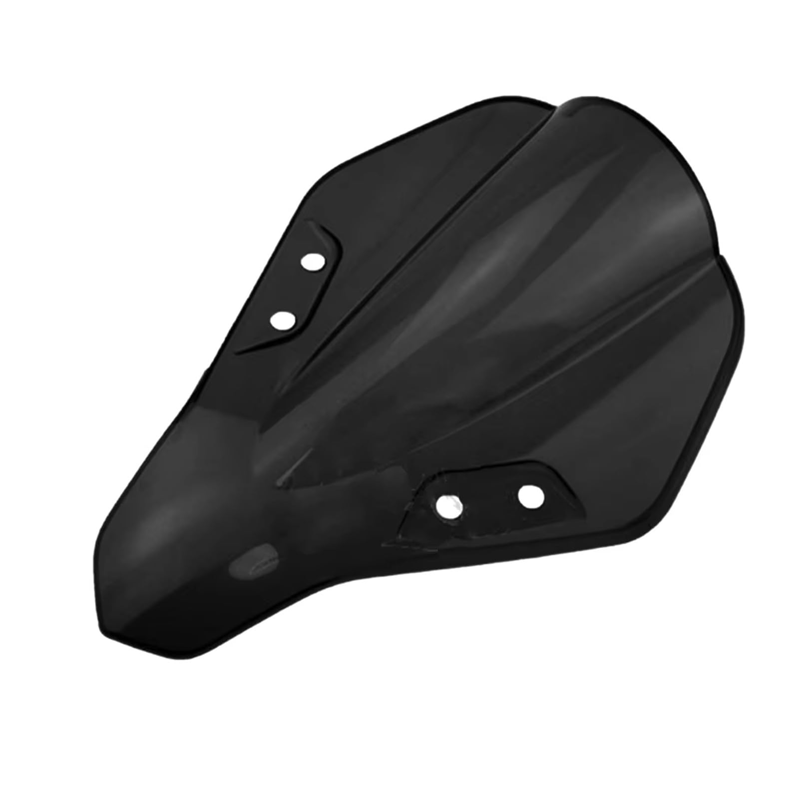 Motorrad Windabweiser Für CFMOTO Für 250SR Für 300SR Für MY22 Motorrad Frontscheibe Windschutz Verkleidung Windabweiser Schwarz Grau Transparent Windschild Motorrad(Black) von DHDYJSA