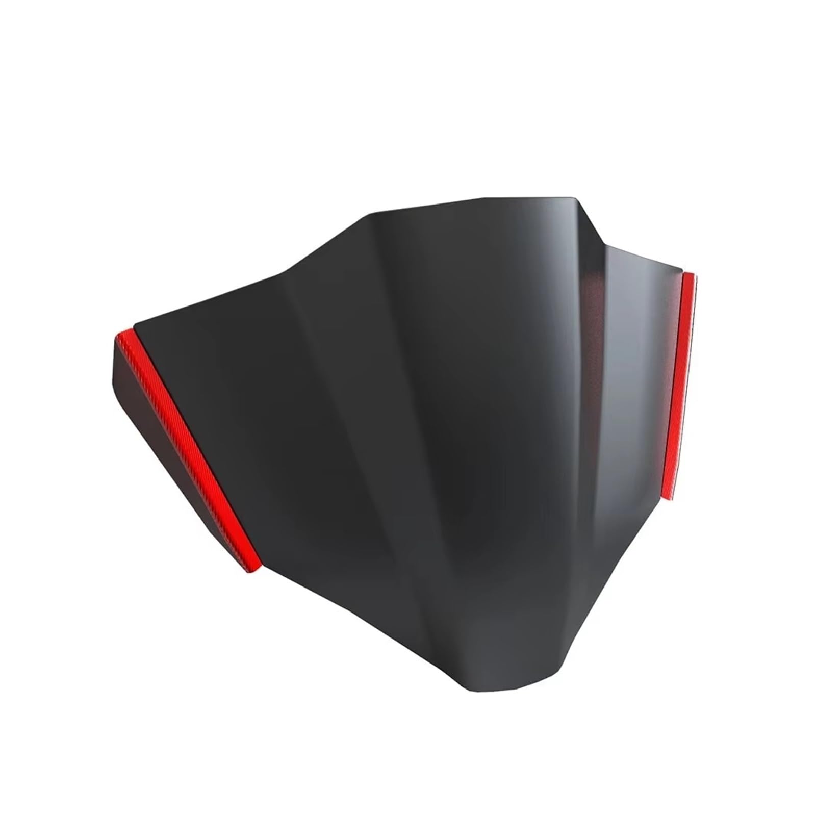 Motorrad Windabweiser Für Ducati Für Streetfighter Für V4 Für V4S 2020 2021 2022 2023 Motorrad Windschutzscheibe Windschutz Air Windabweiser Motorrad Zubehör Windschild Motorrad(Black red) von DHDYJSA