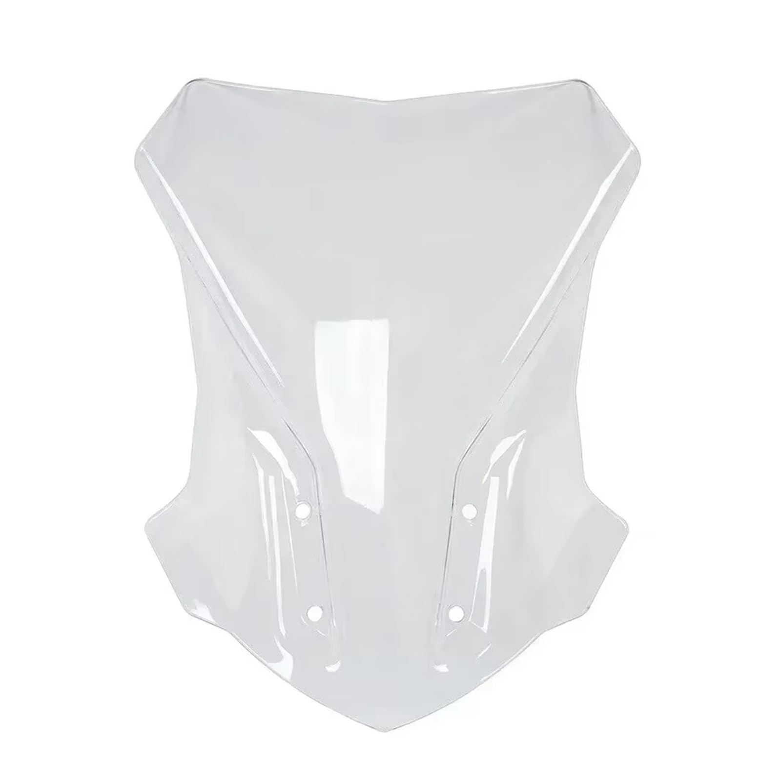 Motorrad Windabweiser Für G310GS Motorrad Verdickte Windschutzscheibe Windschutzscheibe Erhöhen Windabweiser Bildschirm Motorrad Zubehör Windschild Motorrad(Clear) von DHDYJSA