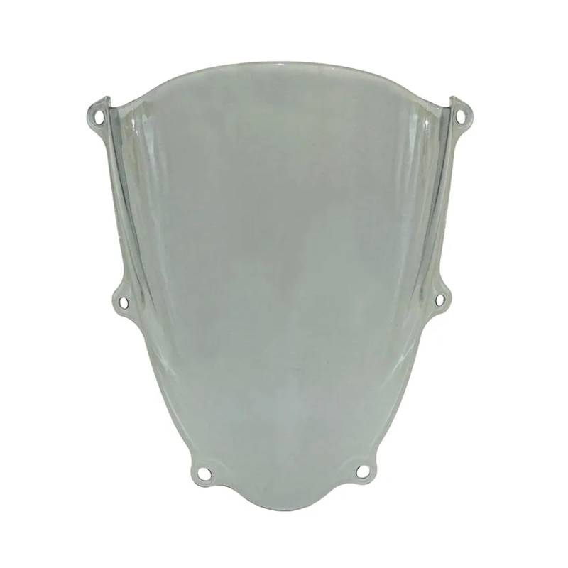 Motorrad Windabweiser Motorrad Double Bubble Windschutzscheibe Windschutzscheibe Schild Bildschirm Für Suzuki Für GSX-R Für GSXR 1000 Für 1000R 2017 2018 2019 Windschild Motorrad(Black) von DHDYJSA