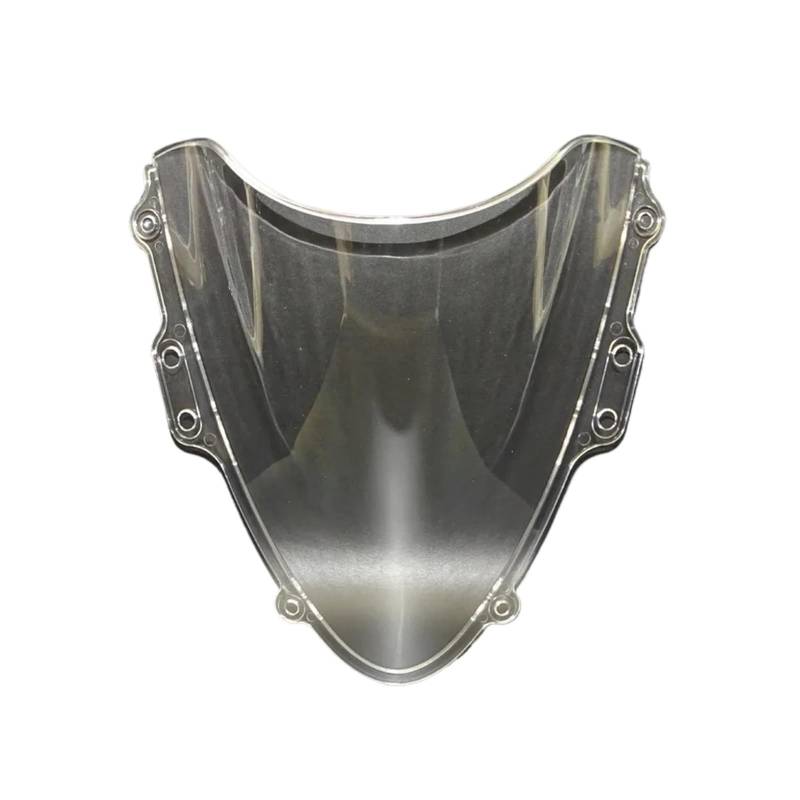 Motorrad Windabweiser Motorrad Double Bubble Windschutzscheibe Windschutzscheibe Schild Bildschirm Für Suzuki Für GSXR600 Für GSXR750 2004 2005 Windschild Motorrad(Dark Smoke) von DHDYJSA