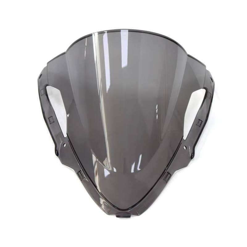 Motorrad Windabweiser Motorrad Frontscheibe Windschutz Schallwand Windabweiser Für Kawasaki Für ZX6R 2024 Windschild Motorrad(Light Smoke) von DHDYJSA