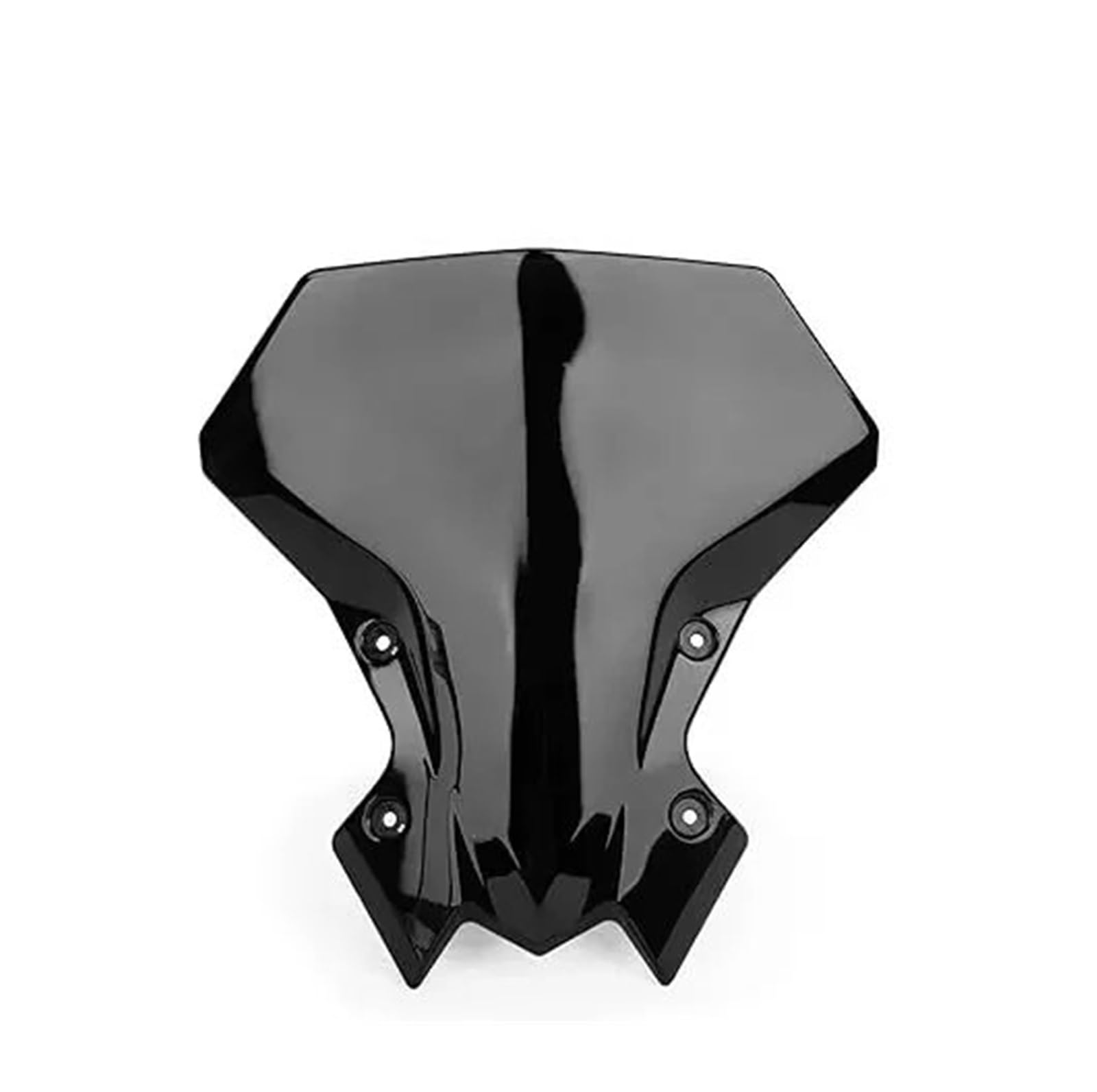 Motorrad Windabweiser Motorrad Windschutzscheibe Double Bubble Windabweiser Windschutzscheibe Visier Für Kawasaki Für Z900 2020–2023 Für Z650 2021–2023 Windschild Motorrad(Black) von DHDYJSA