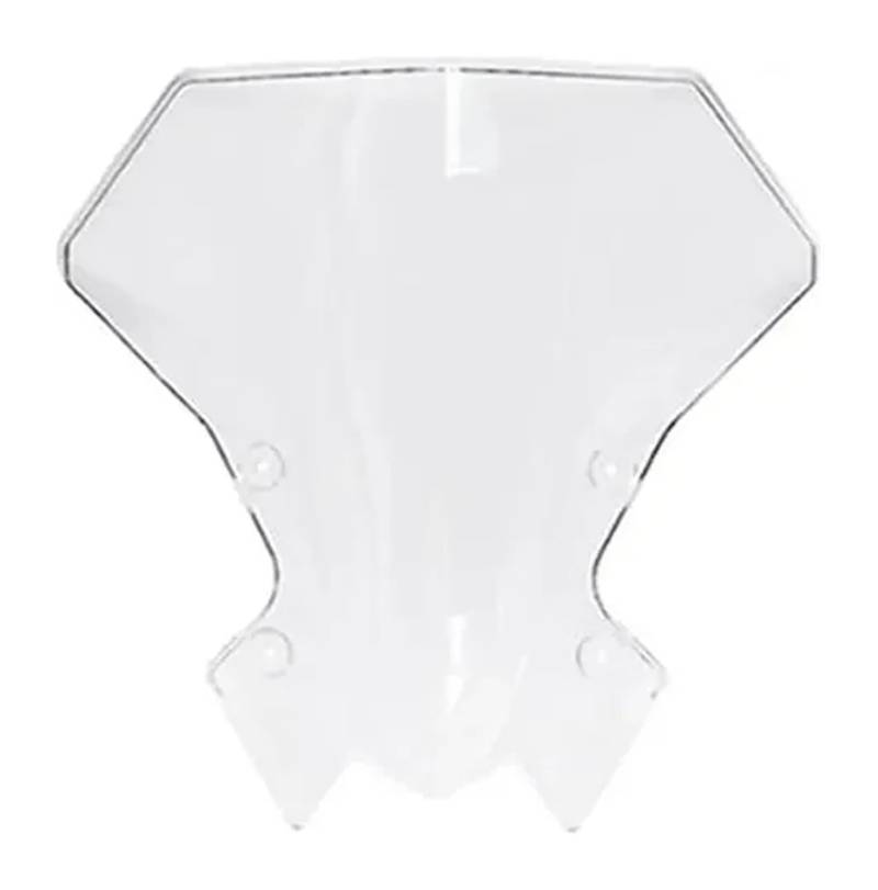 Motorrad Windabweiser Motorrad Windschutzscheibe Double Bubble Windabweiser Windschutzscheibe Visier Für Kawasaki Für Z900 2020–2023 Für Z650 2021–2023 Windschild Motorrad(White) von DHDYJSA