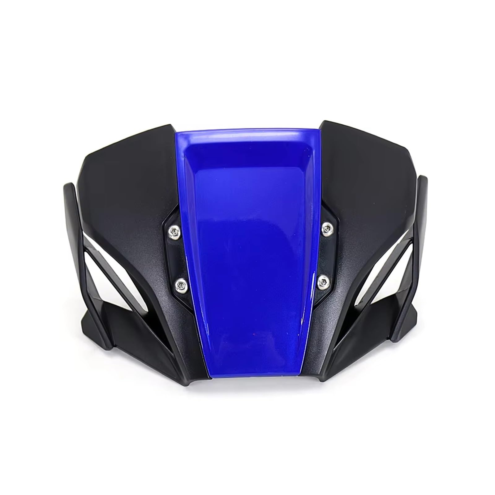 Motorrad Windabweiser Motorrad Windschutzscheibe Für CB650R Für CB1000R Zubehör Windschutzscheibe Verkleidung ABS Wind Schild Deflektor 2018-2022 Windschild Motorrad(Blue) von DHDYJSA