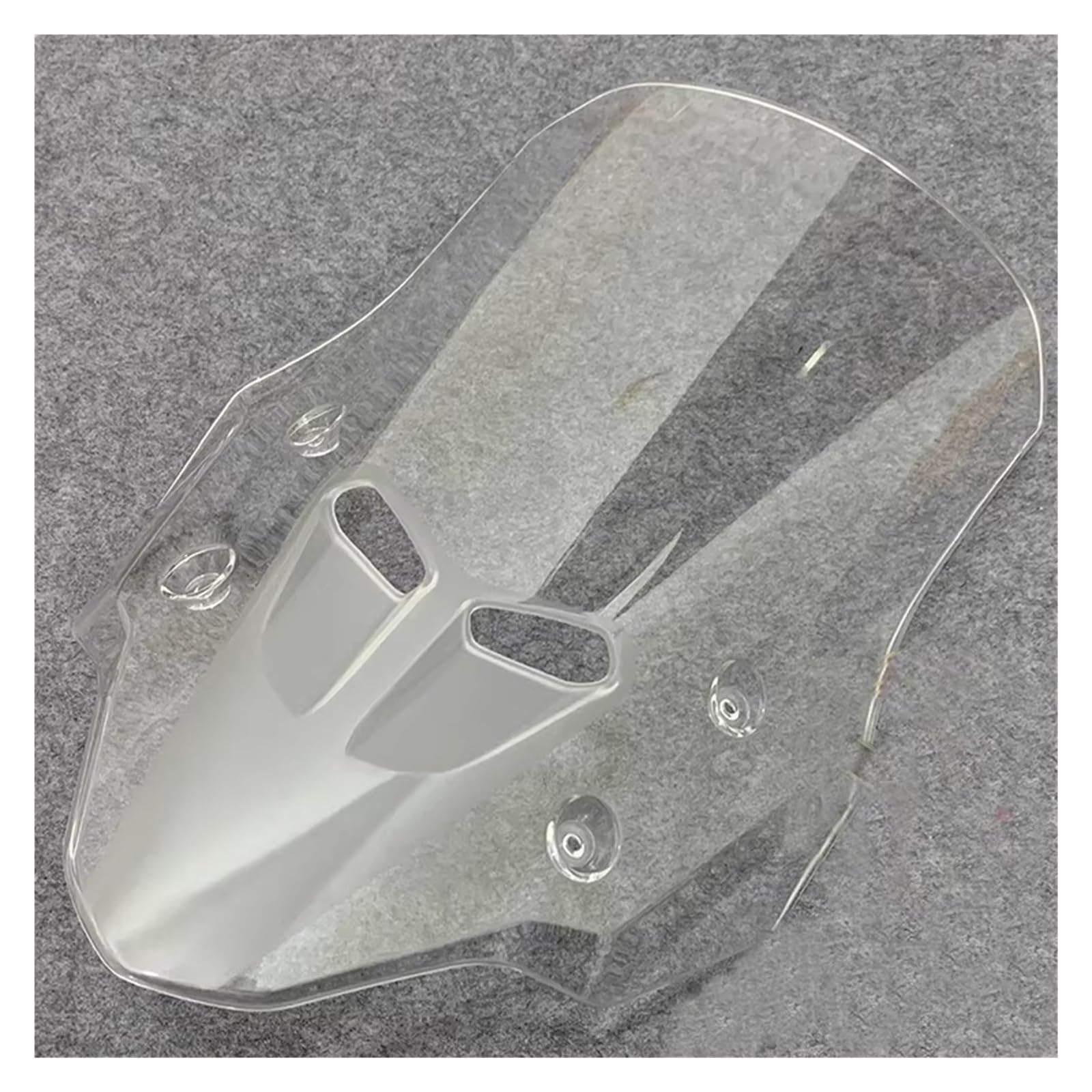 Motorrad Windabweiser Motorrad Zubehör 2023 Für CB500X Windschutz Windschutz Für CB500X 2018 2019 2020 2021 2022 Wind Deflektoren Bildschirm Verkleidung Windschild Motorrad(Clear) von DHDYJSA