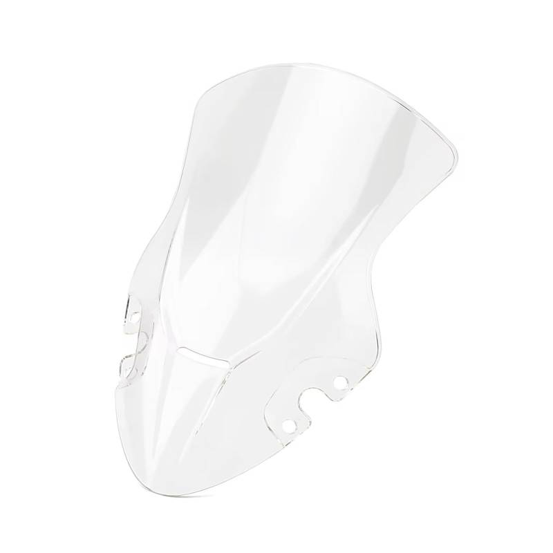 Motorrad Windabweiser Motorrad Zubehör Windschutzscheibe Verlängerung Spoiler Windabweiser Für CFMOTO Für 450SR 2022 2023 Windschild Motorrad(Transparent) von DHDYJSA